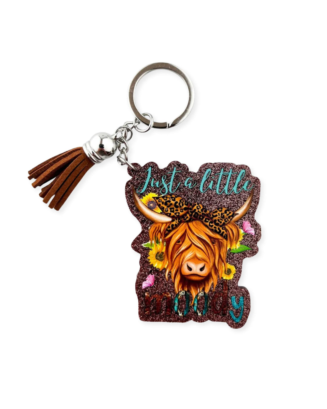 Just a Little Moody Keyring Sunbaked Lizard Jewellery & Gifts
