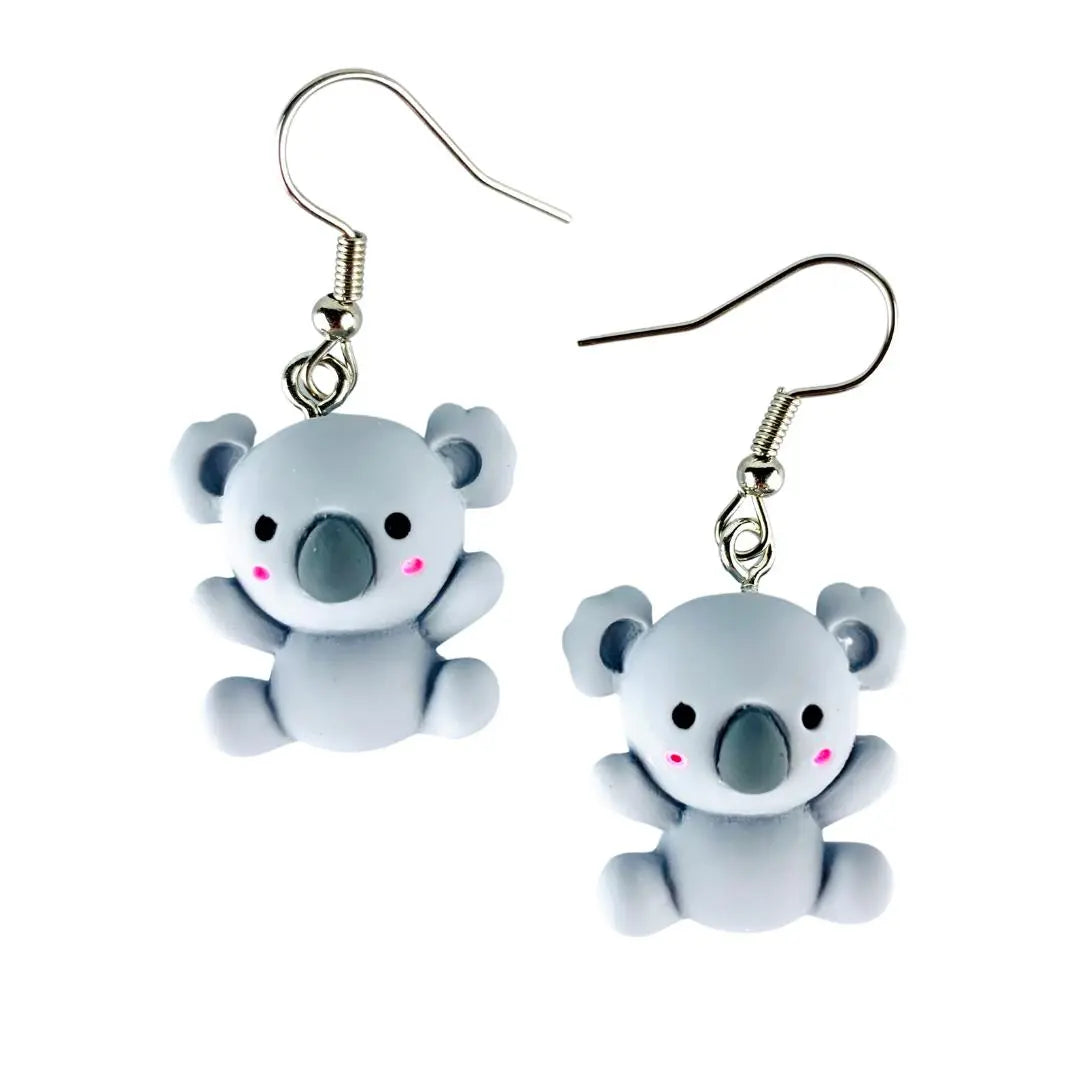 Koala Drop Earrings