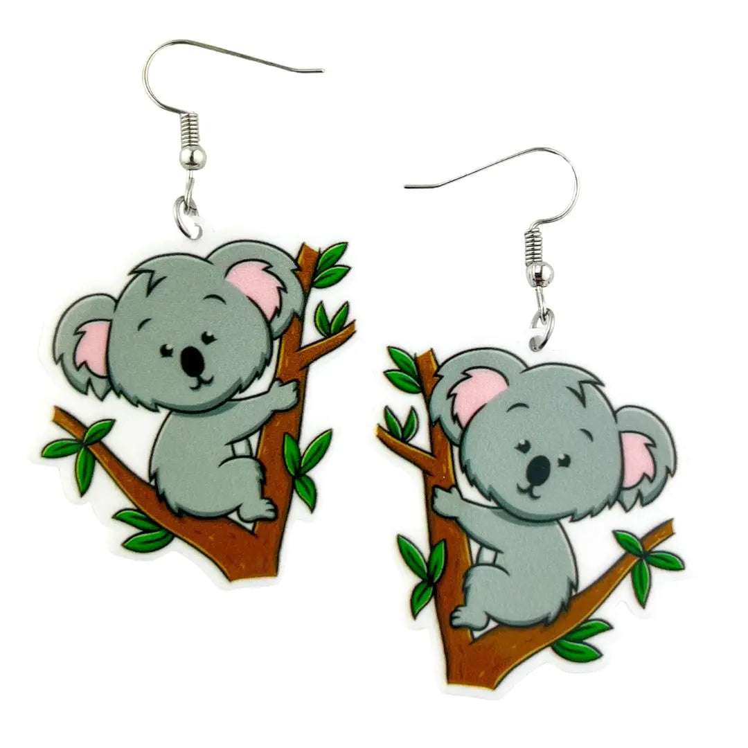 Koala in a Tree Drops
