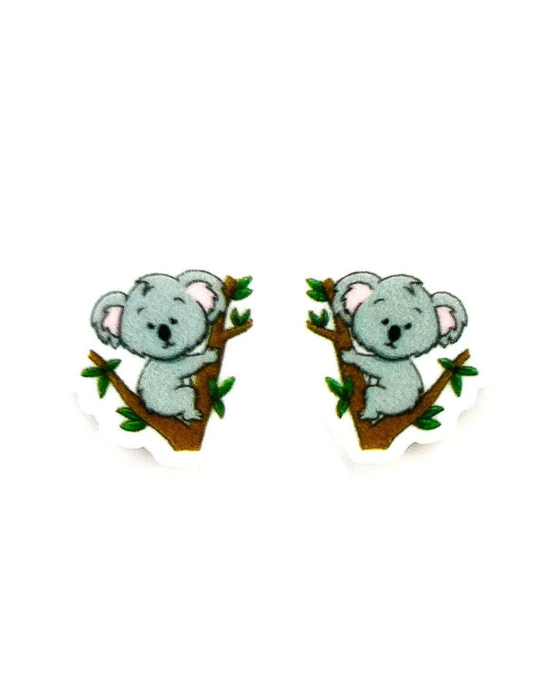 Koala in a Tree Studs Sunbaked Lizard Jewellery & Gifts