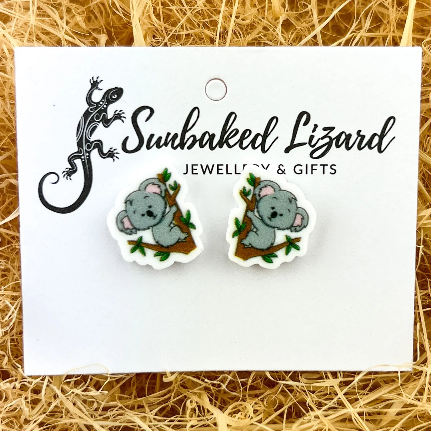 Koala in a Tree Studs