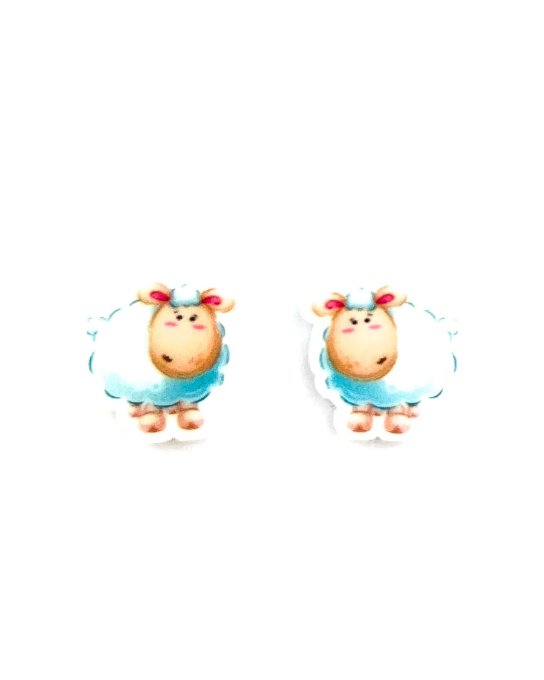 Lambie the Lamb Studs Sunbaked Lizard Jewellery & Gifts