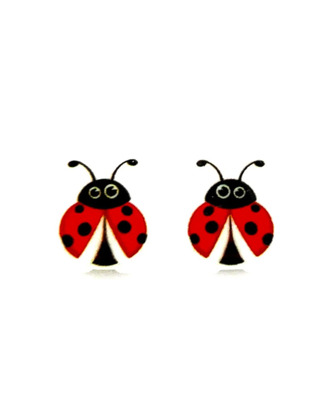 Lucy the Ladybug Studs Sunbaked Lizard Jewellery & Gifts