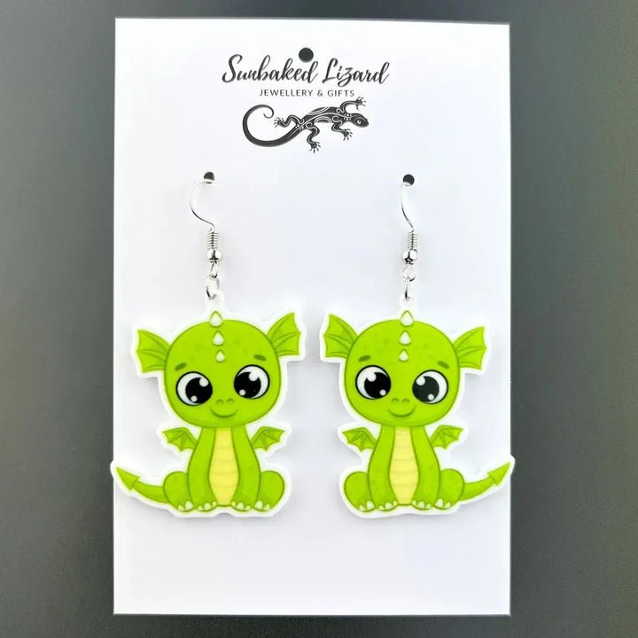 Maisy the Baby Dragon Drops Sunbaked Lizard Jewellery &amp; Gifts