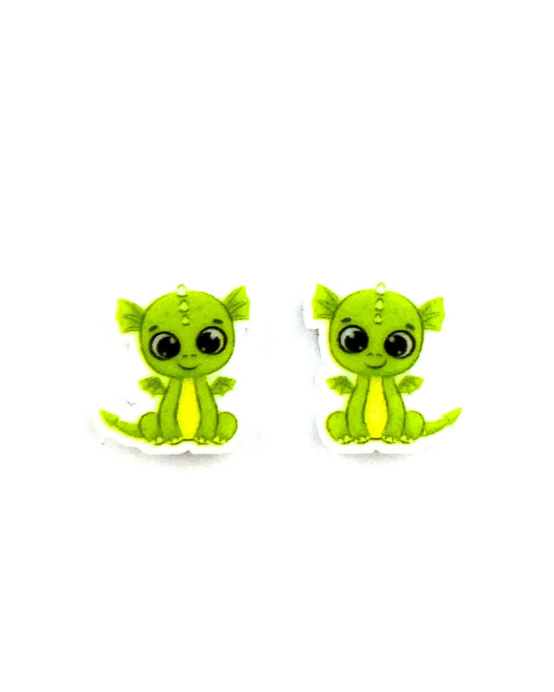 Maisy the Baby Dragon Studs Sunbaked Lizard Jewellery & Gifts
