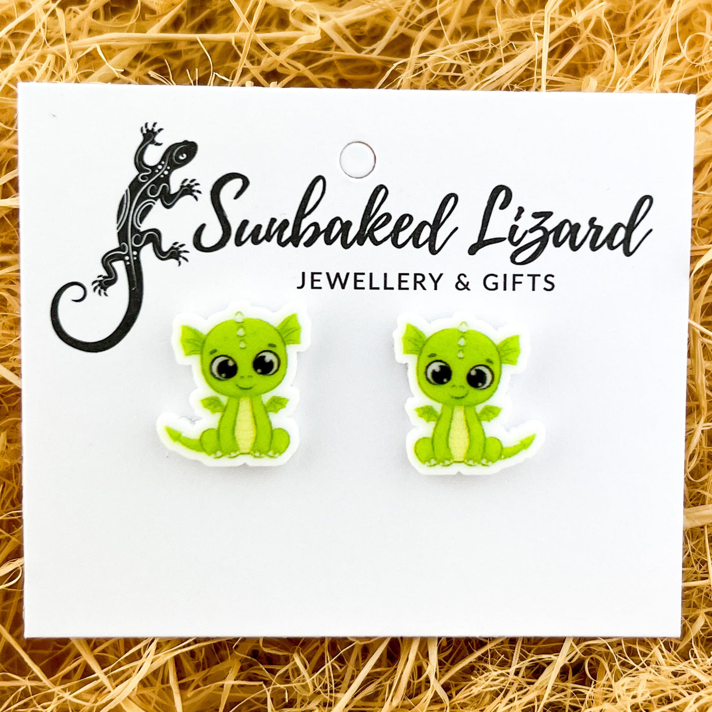 Maisy the Baby Dragon Studs