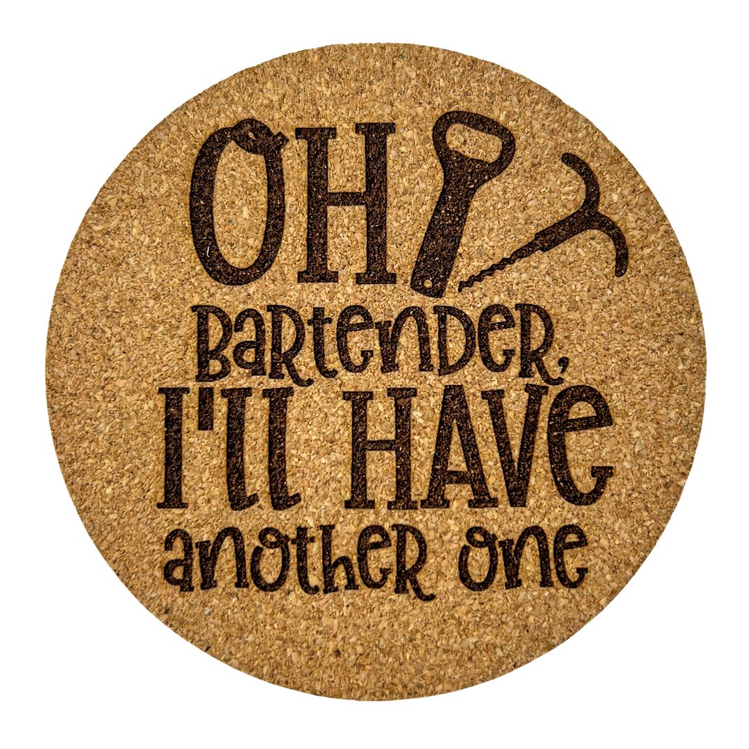 OH Bartender Coaster