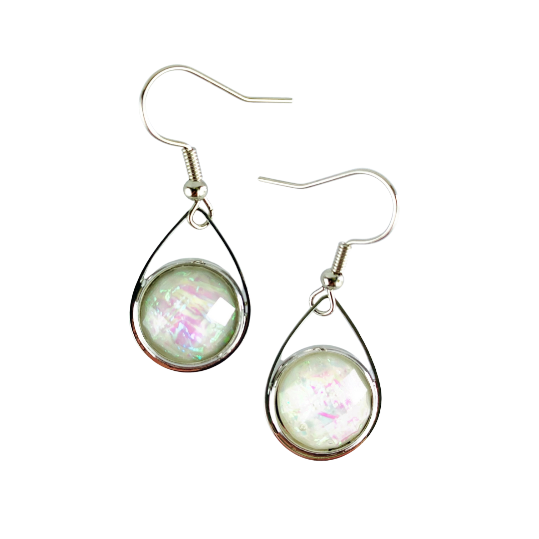 Opal Look Teardrop Drops - 6 Colours