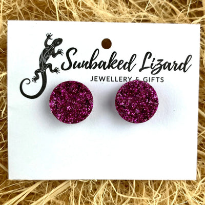Ore Style Stud Earrings - 13 Colours