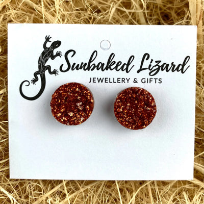 Ore Style Stud Earrings - 13 Colours