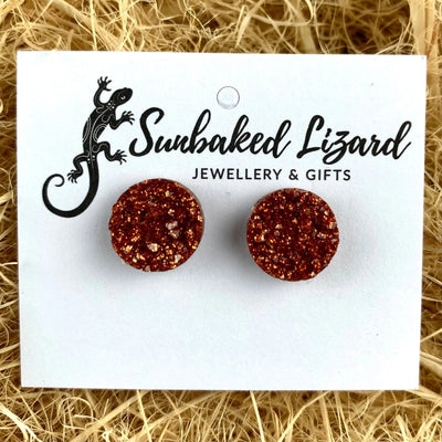 Gift Box - Sparkly studs Sunbaked Lizard Jewellery & Gifts