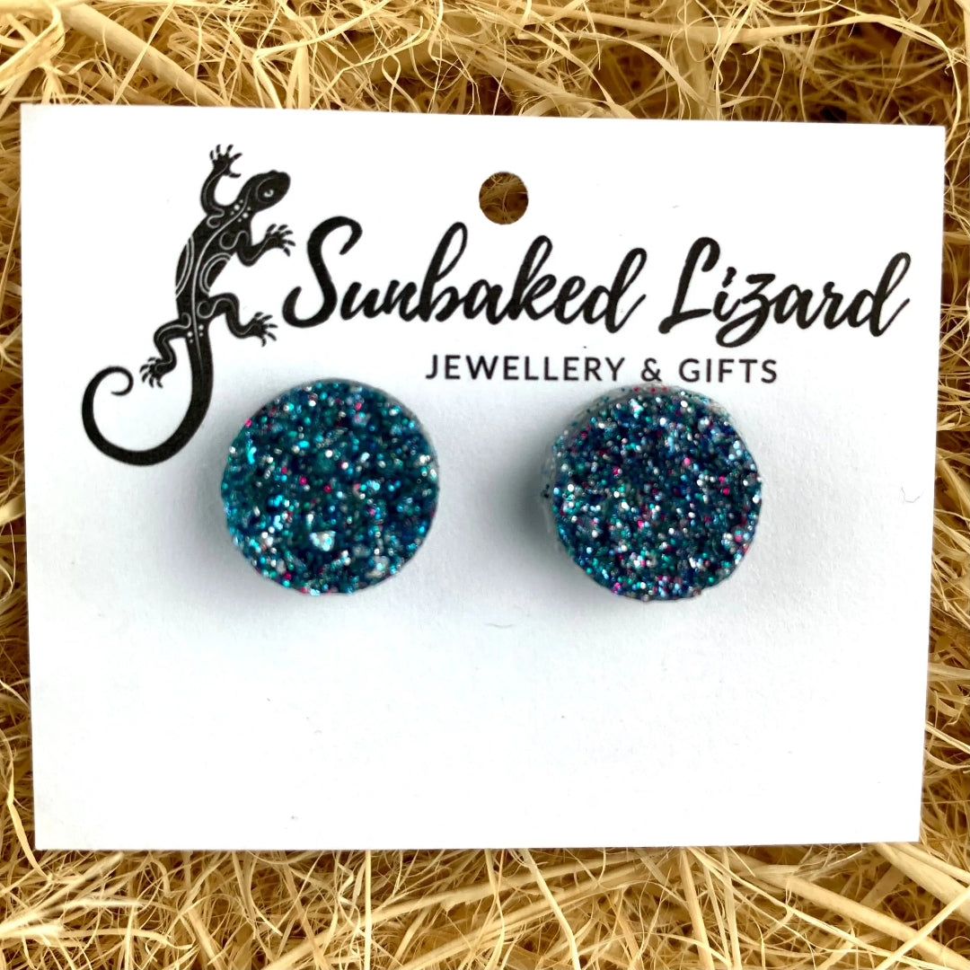 Gift Box - Sparkly studs Sunbaked Lizard Jewellery & Gifts