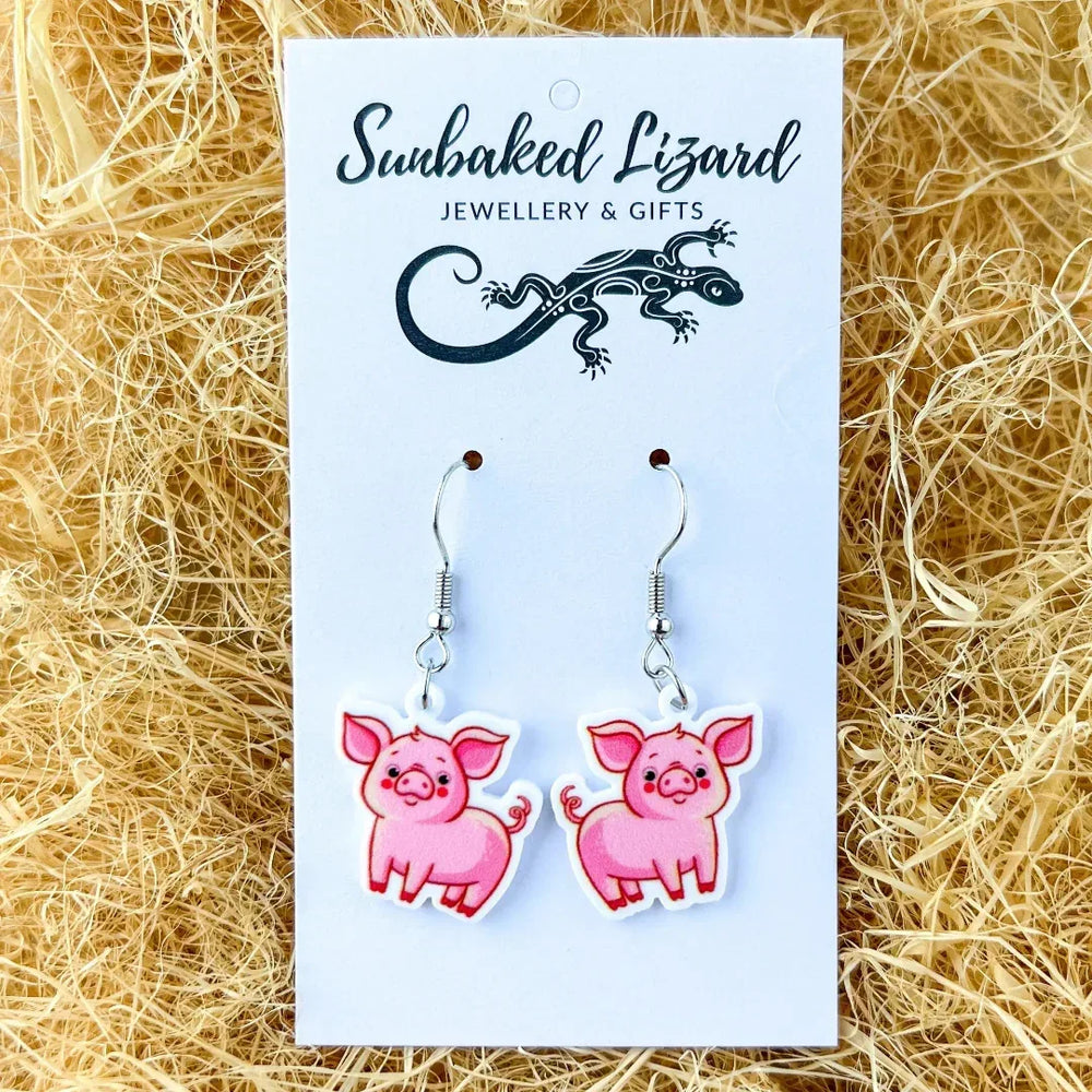 Peggy the Pig Drops Sunbaked Lizard Jewellery & Gifts