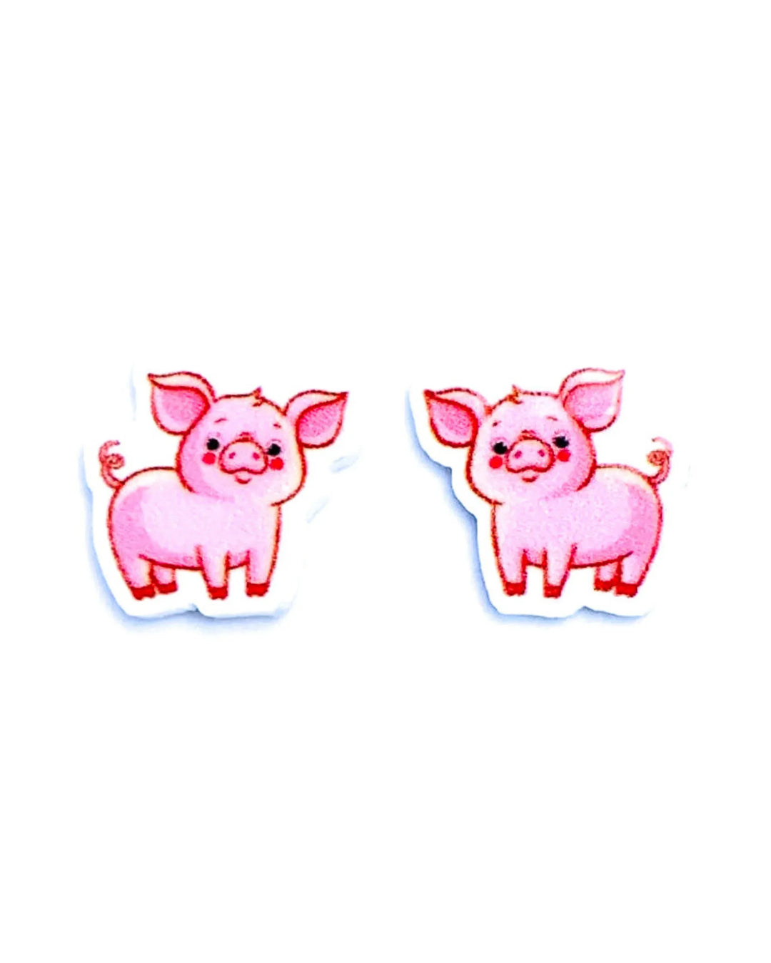 Peggy the Pig Studs Sunbaked Lizard Jewellery & Gifts