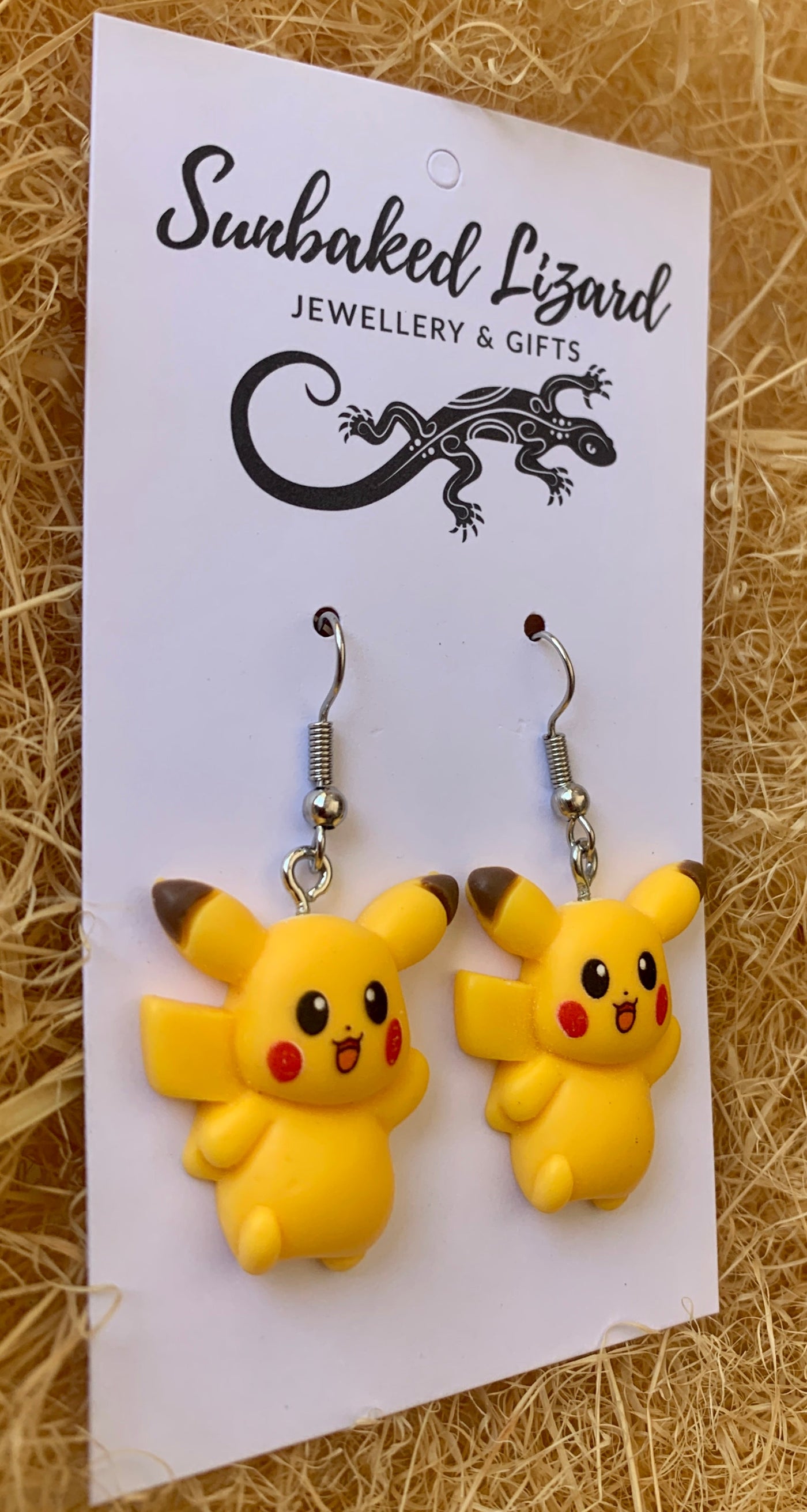 Pikachu Drop Earrings
