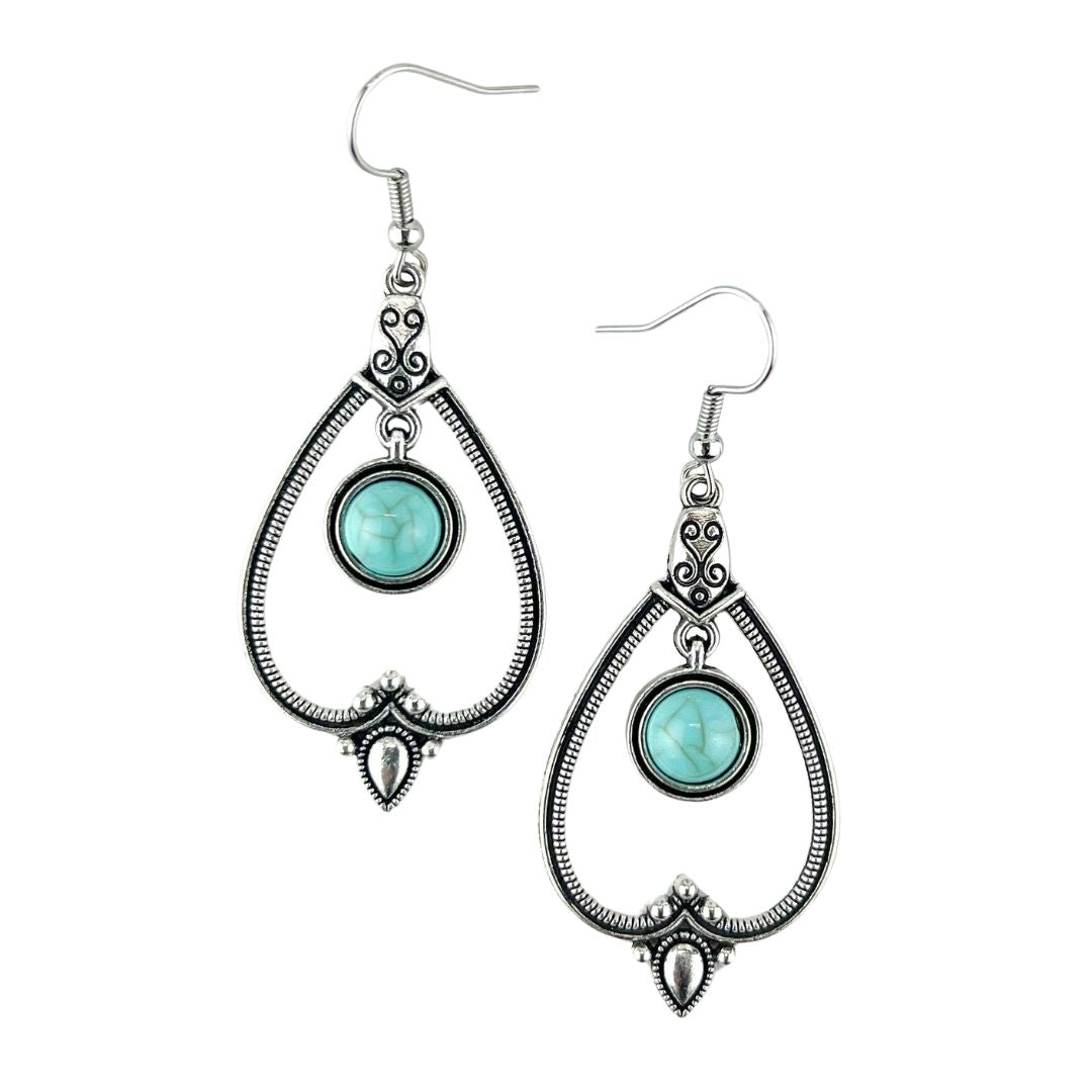 Queen Country Turquoise Drops