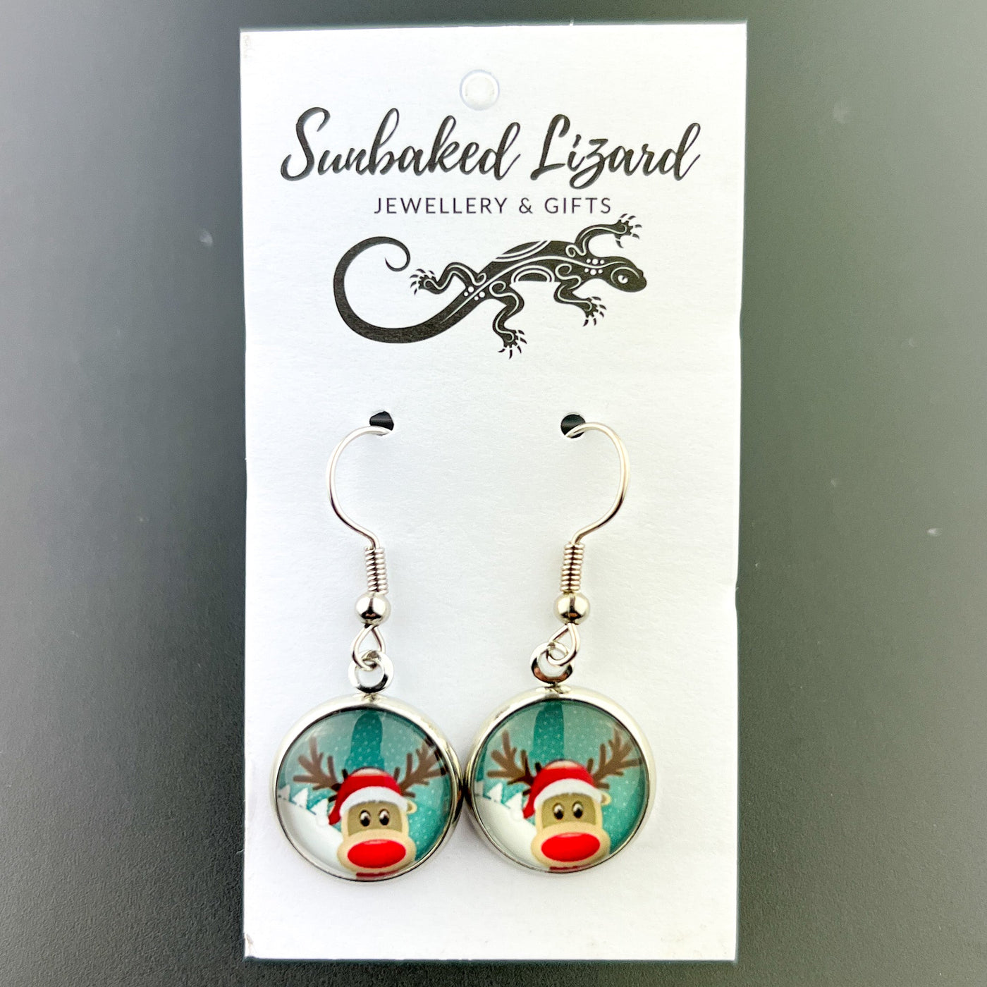 Reindeer Drop Earrings