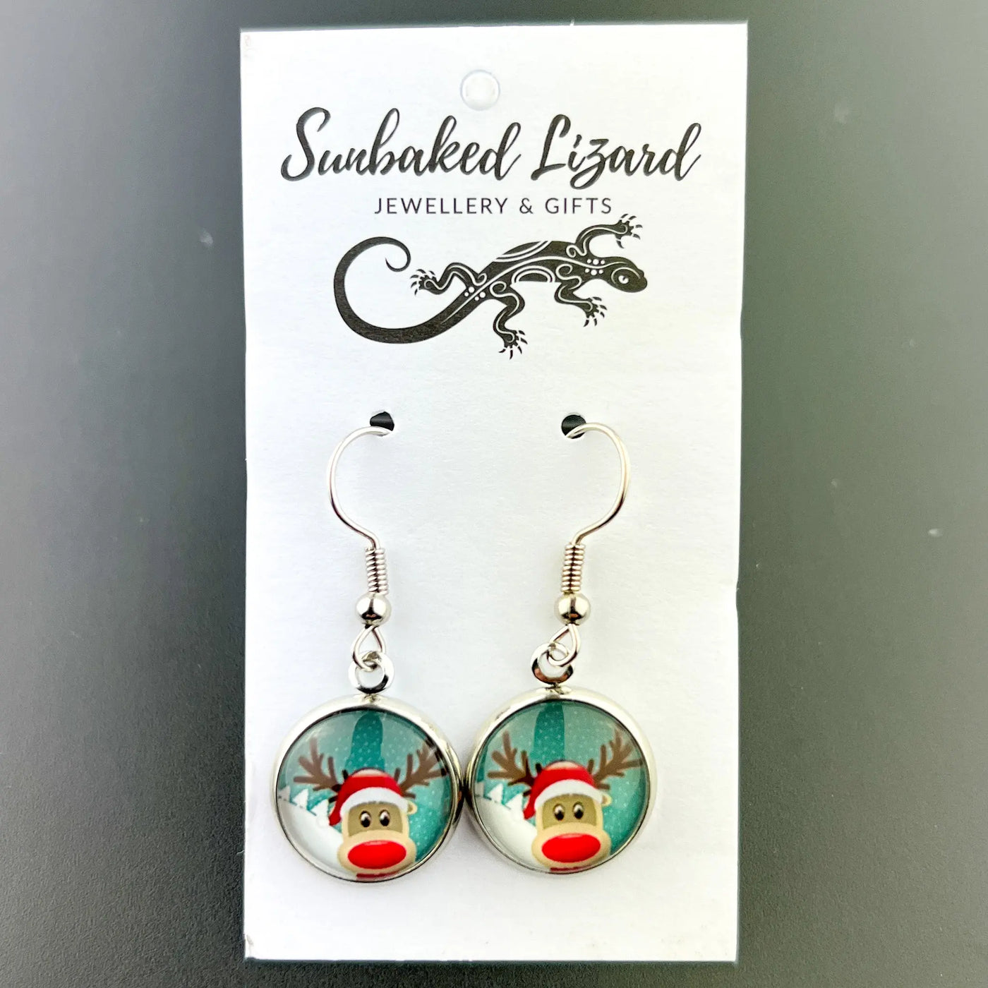 Reindeer Drop Earrings