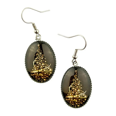 Shimmering Christmas Tree Drops