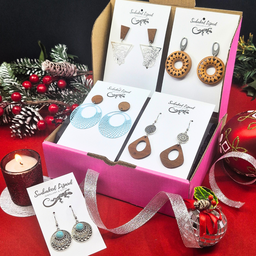 Gift Box - Simply Stylish Sunbaked Lizard Jewellery & Gifts