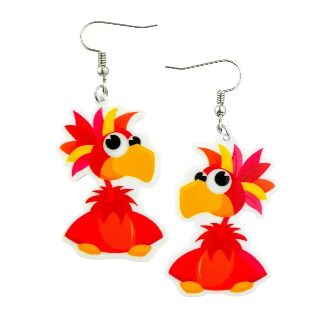 Spike the Parrot Drops - 2 Variants Sunbaked Lizard Jewellery & Gifts