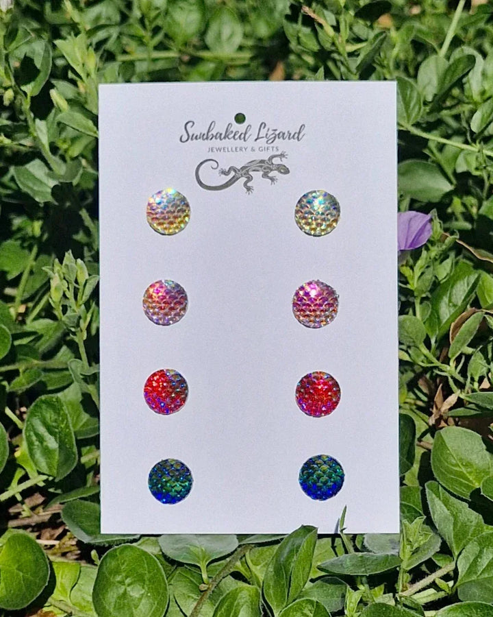 Multipack - Bling Stud Earrings – multiple options to choose from! Sunbaked Lizard Jewellery &amp; Gifts