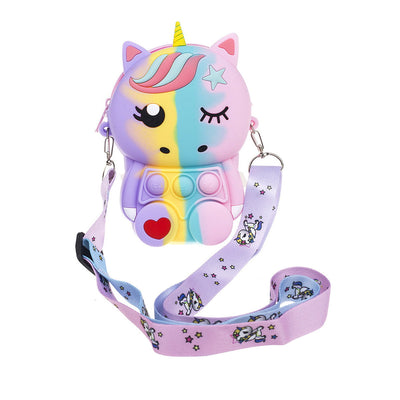 Unicorn Sitting Child's Bag - 4 Colours