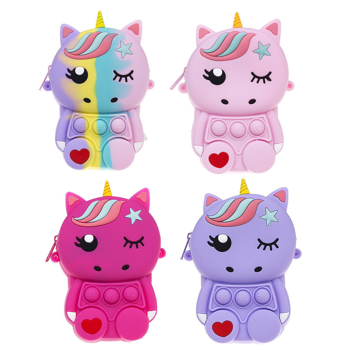 Unicorn Sitting Child's Bag - 4 Colours