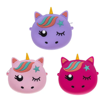Unicorn Winking Child's Bag - 3 Colours