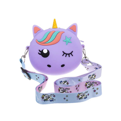 Unicorn Winking Child's Bag - 3 Colours