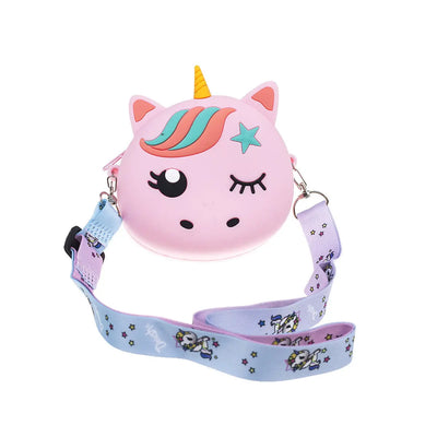 Unicorn Winking Child's Bag - 3 Colours