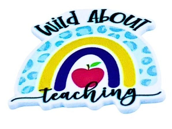 Wild About Teaching Brooch