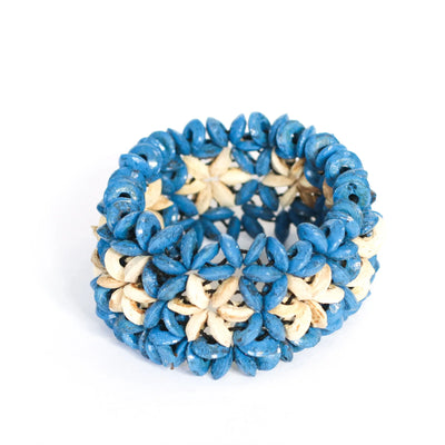 Wooden Beaded Bracelet- 5 Colours