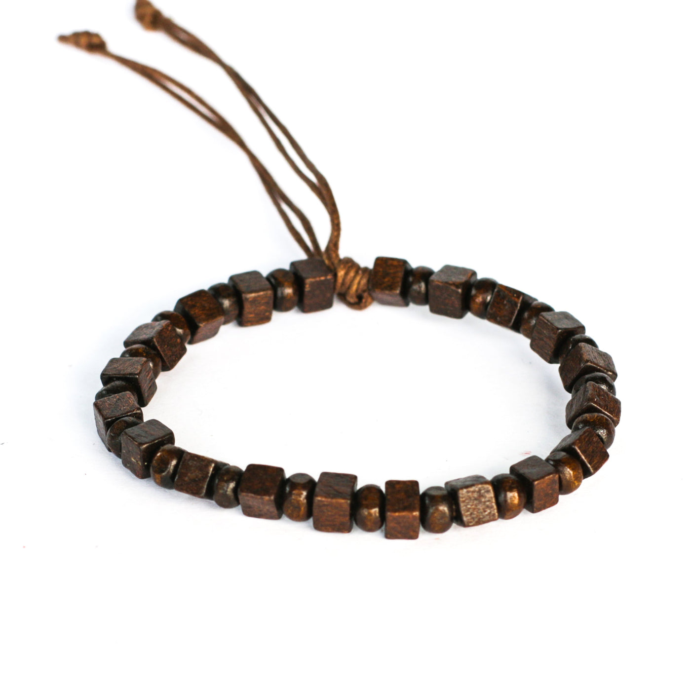 Wooden Beaded Bracelet- 9 Colours