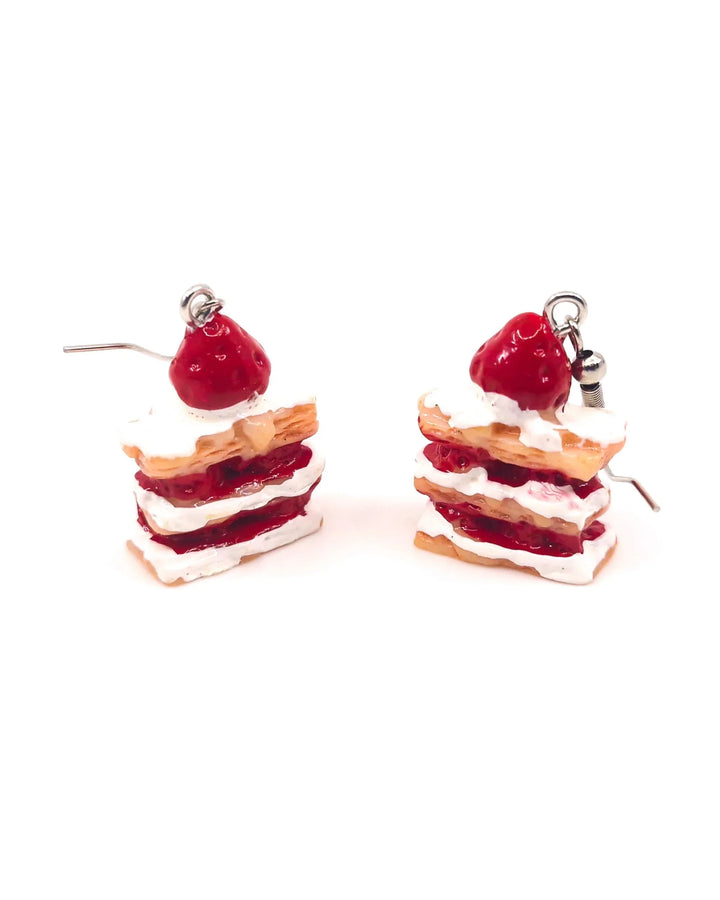 Coffee and Cake Earrings Sunbaked Lizard Jewellery &amp; Gifts
