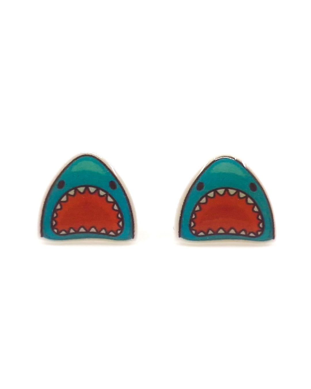 Shelly Shark Earrings Sunbaked Lizard Jewellery & Gifts