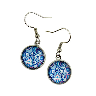 Arty Patterned Dangle Earrings - 8 Designs
