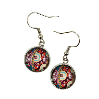 Arty Patterned Dangle Earrings - 8 Designs