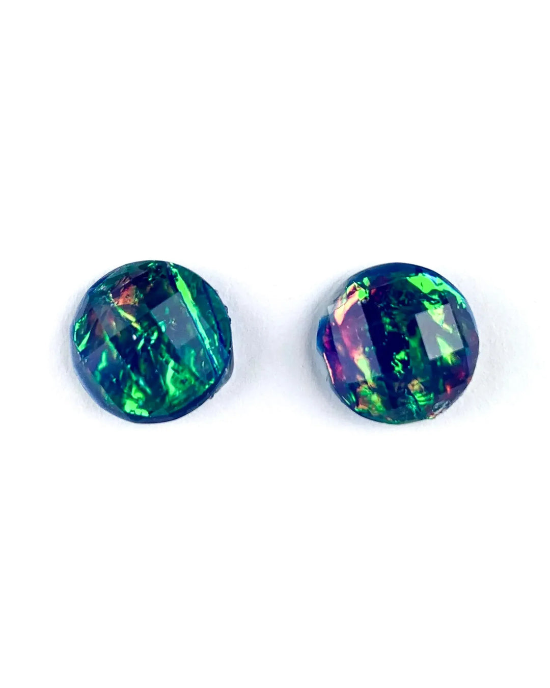 Coloured Opal Earrings - 6 Colours Sunbaked Lizard Jewellery &amp; Gifts
