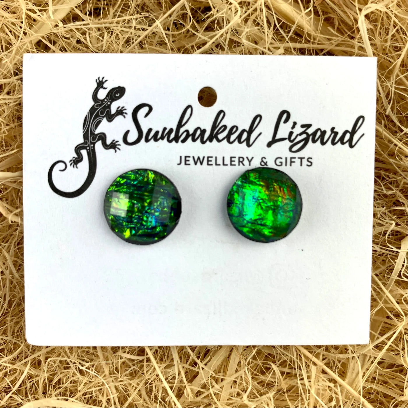 Coloured Opal Earrings - 6 Colours