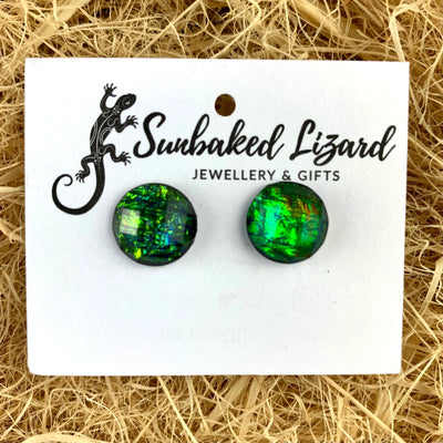 Coloured Opal Earrings - 6 Colours