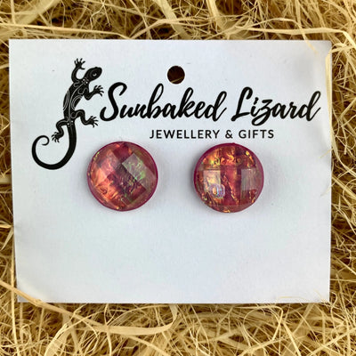 Coloured Opal Earrings - 6 Colours