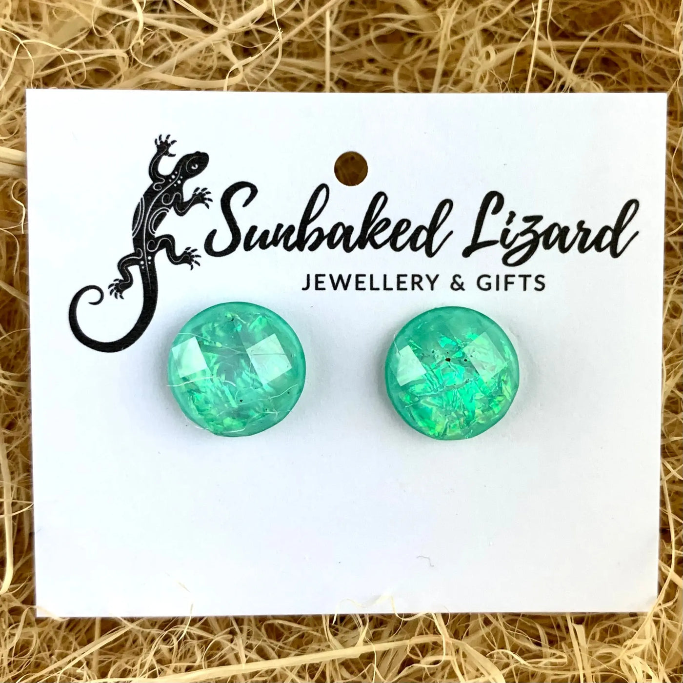 Coloured Opal Earrings - 6 Colours