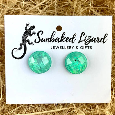 Coloured Opal Earrings - 6 Colours