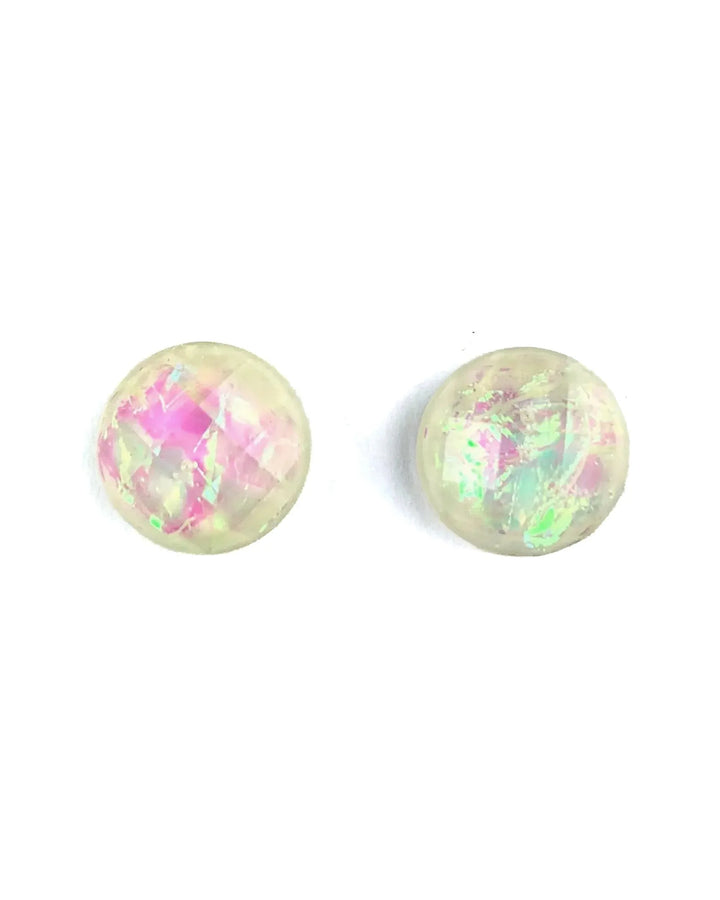 Coloured Opal Earrings - 6 Colours Sunbaked Lizard Jewellery &amp; Gifts