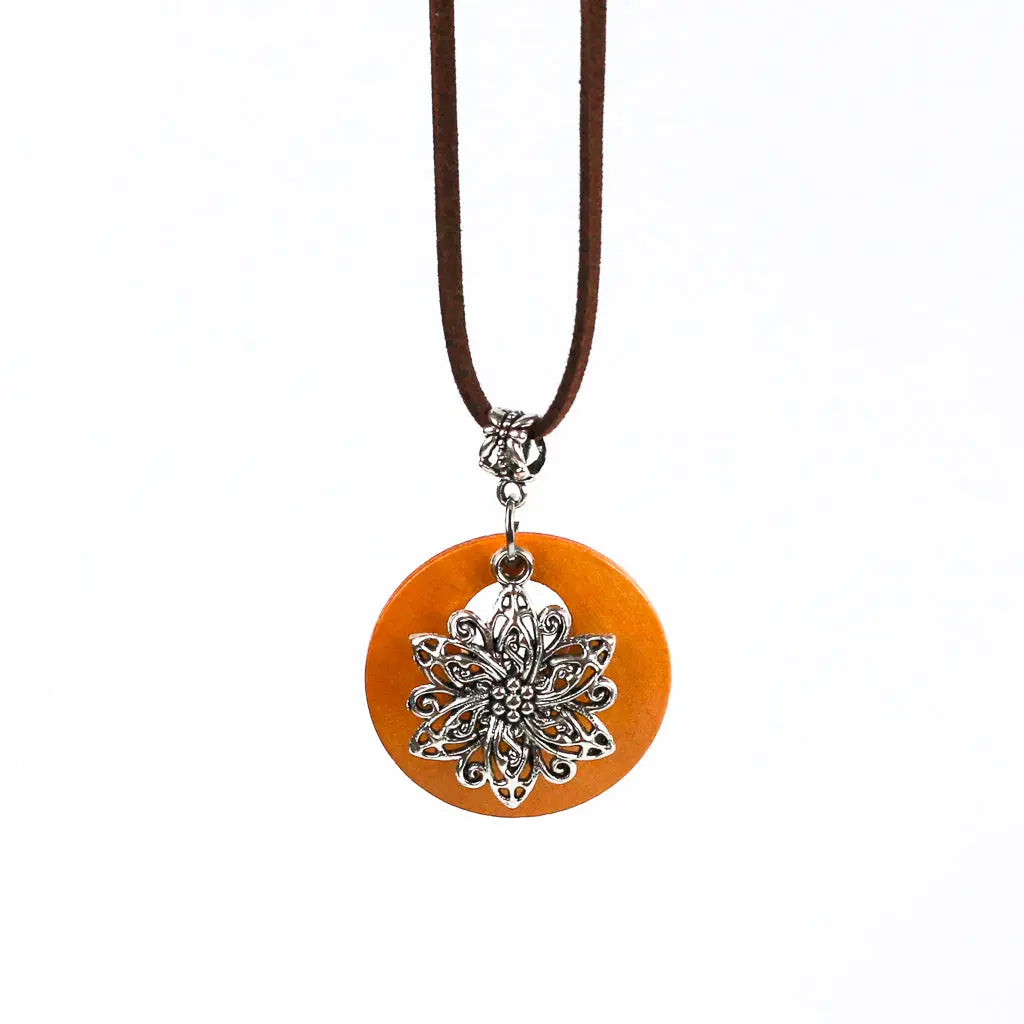 Flower Charm Necklace