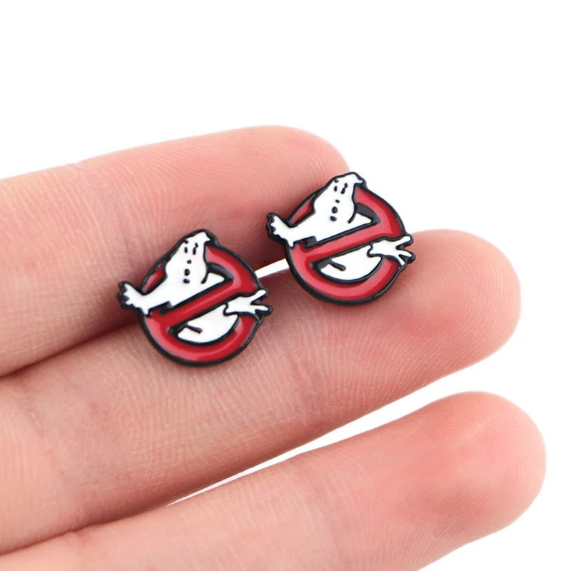 Ghostbusters Stud Earrings