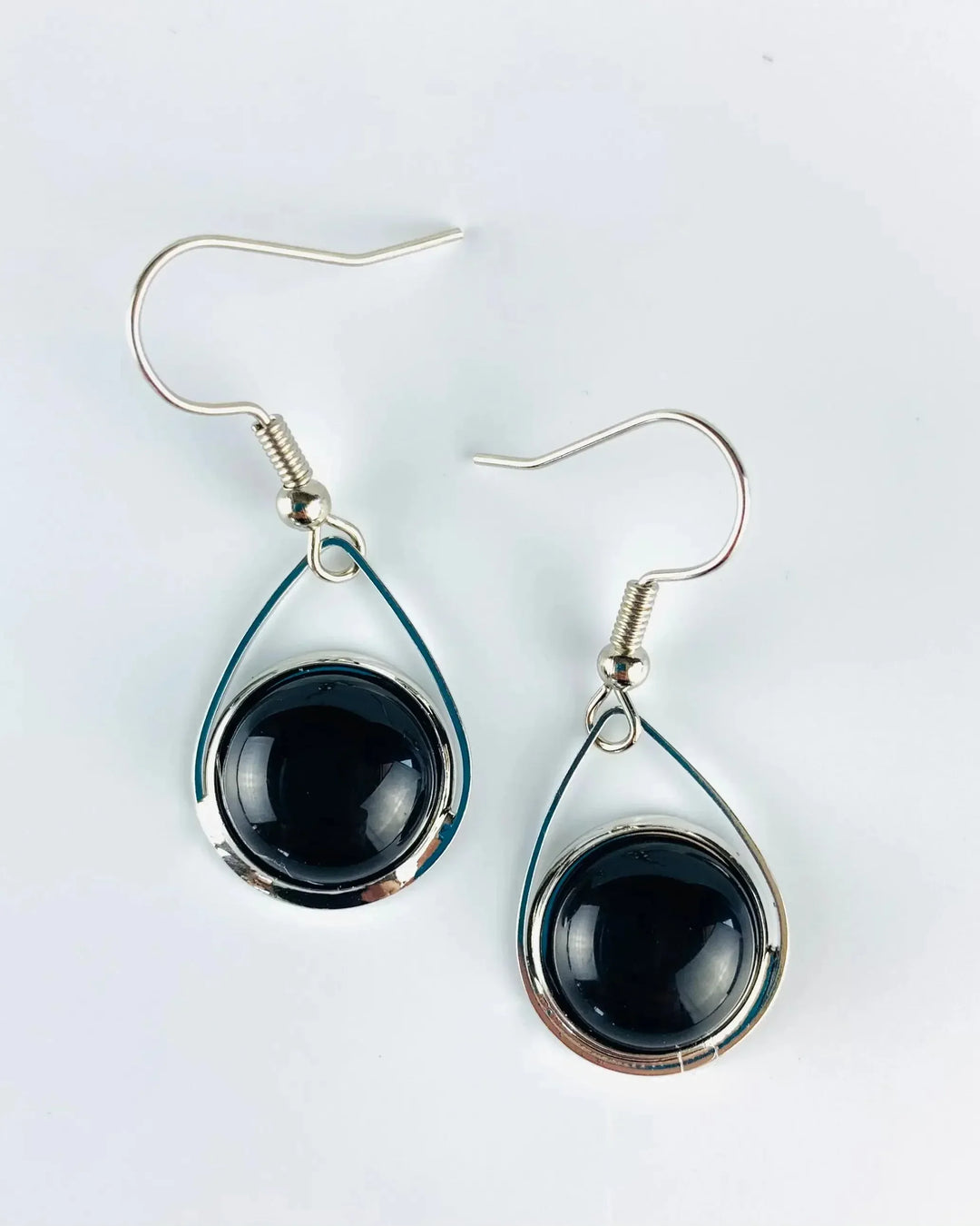 Glass Teardrop Earrings - 3 Colours Sunbaked Lizard Jewellery &amp; Gifts
