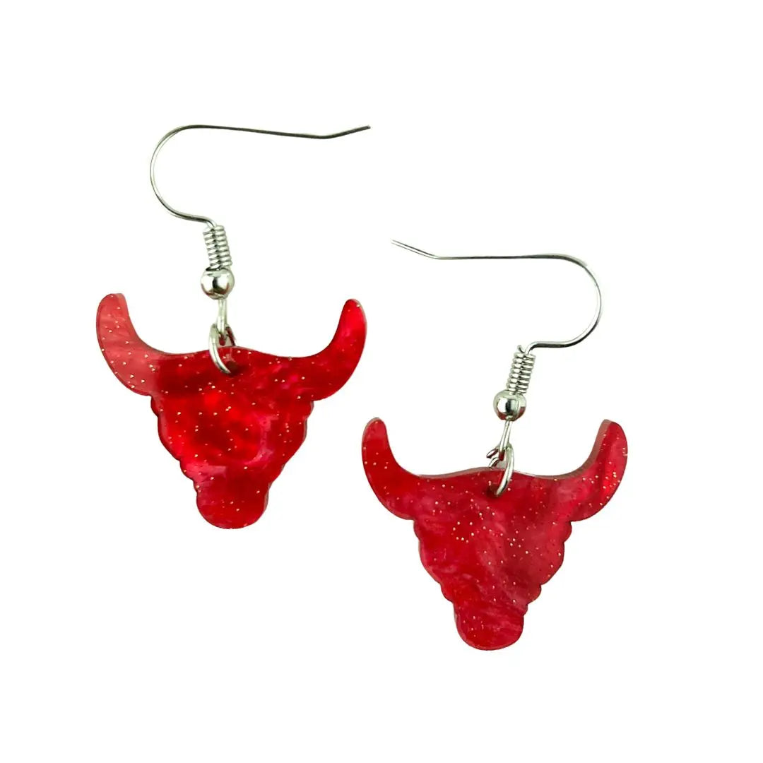 Glitter Bull Head Drops
