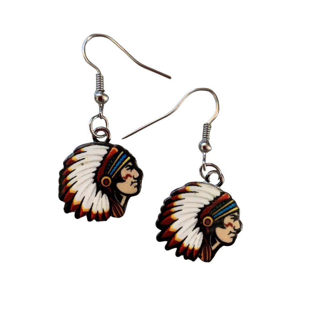 Indian Chief Dangles - 3 Colours